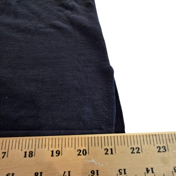 Women’s Medium Bua Bua Blue Sequin Football 3/4 Sleeve Pullover Tunic Top - Picture 8 of 16